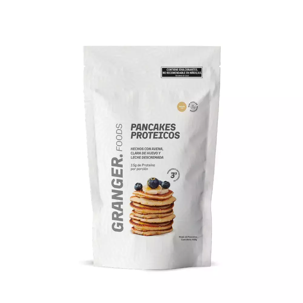 Granger premezcla de pancakes proteicos, Clara de huevo 400g