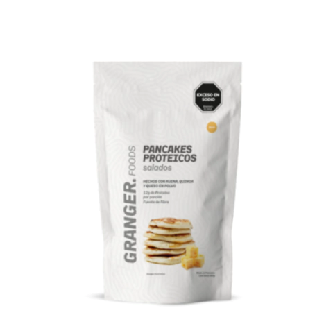 Granger premezcla de pancakes proteicos, quinoa y queso 400g