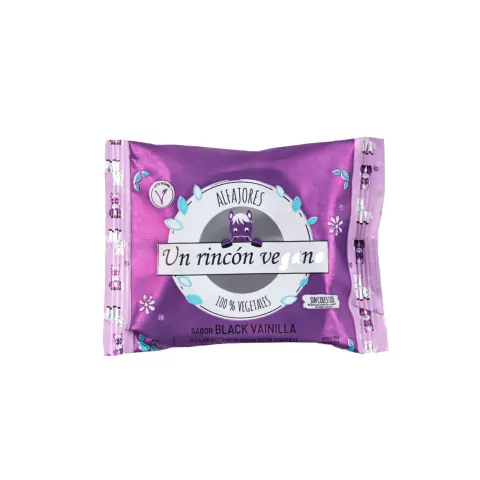 Rincón Vegano alfajor vegano black vainilla