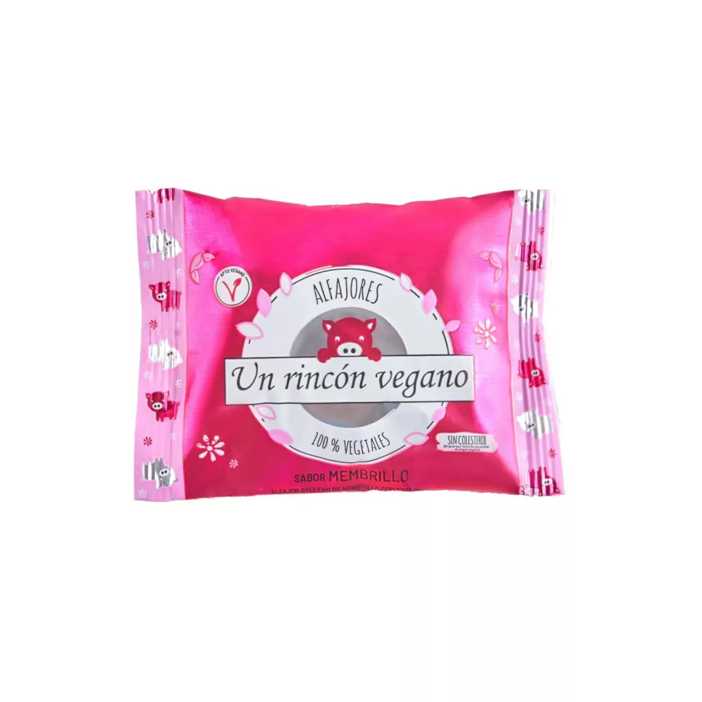 Rincón Vegano alfajor vegano de membrillo