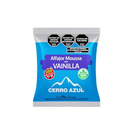 Cerro azul mousse de vainilla ZERO