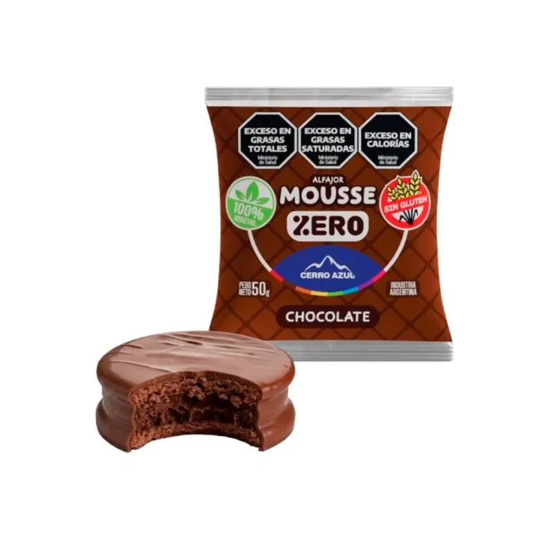 Cerro azul mousse de chocolate ZERO