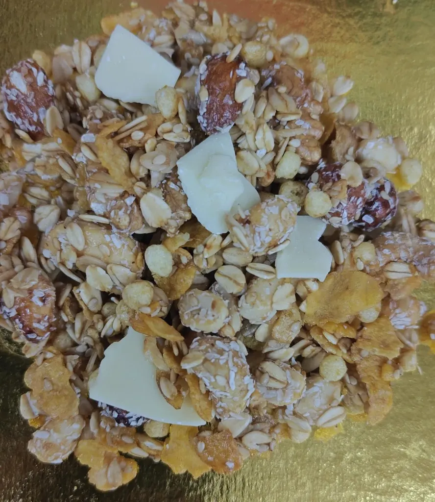 Mix granola vainilla y chocolate blanco 250g