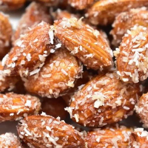 Almendra tostada con miel y coco 100g
