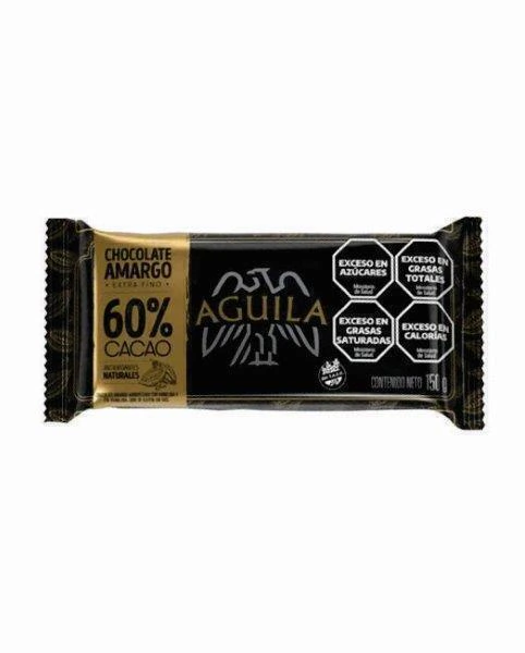 Chocolate Águila 60% cacao 150g